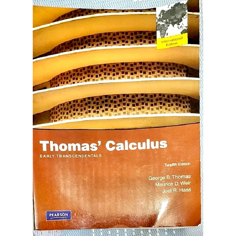 Thomas’ Calculus 12/E George B. Thomas