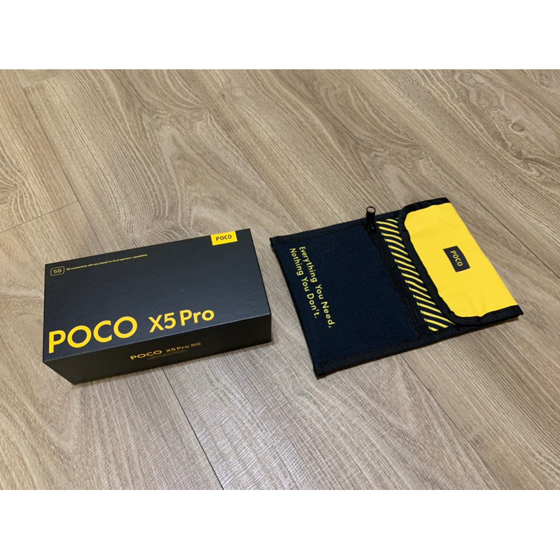 【二手】小米Poco X5 Pro智慧手機、原廠全配和手機包