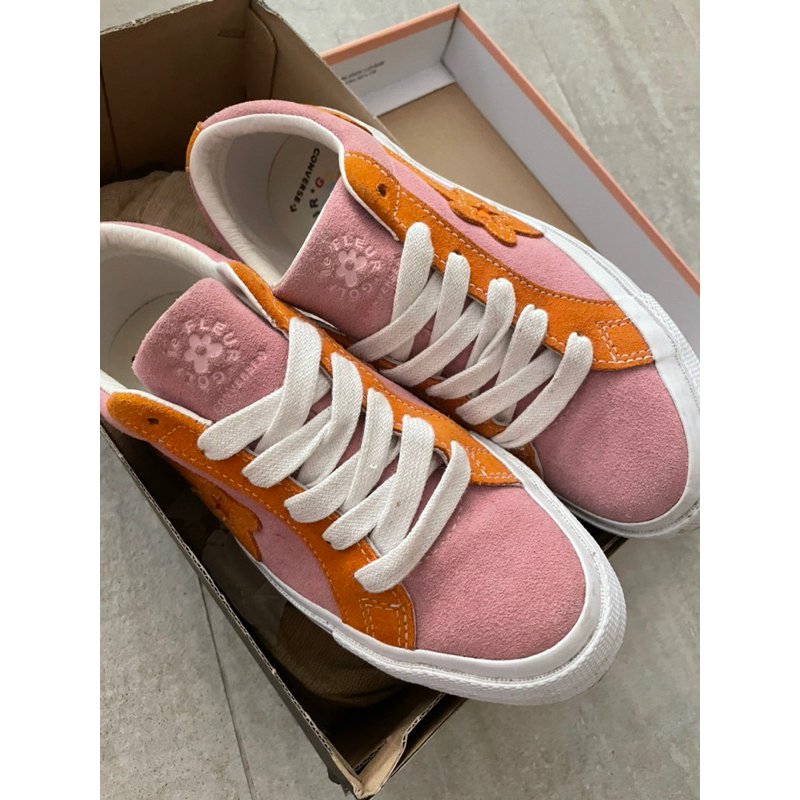 vans 小花鞋 24.5