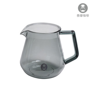 【泰摩官方現貨】咖啡分享壺 黛黑600ml 玻璃壺 可微波 TIMEMORE 附發票可統編