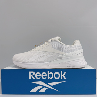 REEBOK NANO X3 男女款 白色 舒適 透氣 穩定 運動 重訓鞋 訓練鞋 100033777