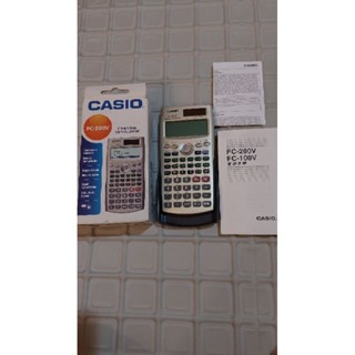 卡西歐 財務計算機 CASIO FC200V 商學院 財務專用計算機