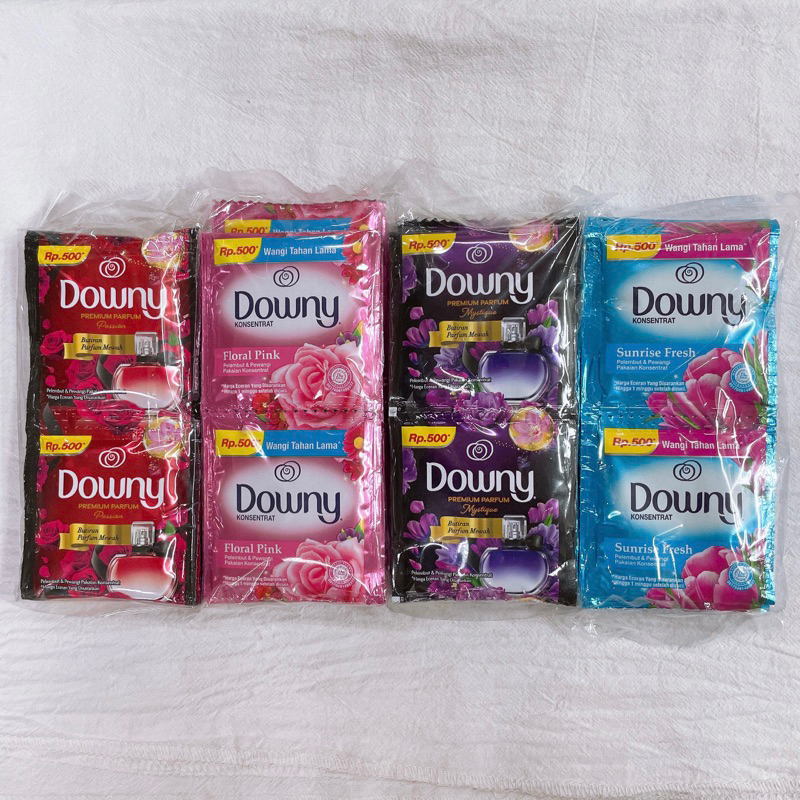 附發票🧾印尼🇮🇩越南🇻🇳DOWNY 柔軟精 隨手包 香水柔軟精 衣物柔軟精 8ml*12入P&G NUOCXAVAI