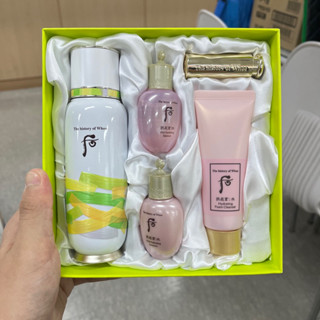 韓國 whoo 後 秘帖迴圈精華夏舞彩帶加量禮盒 香遠亭讚頌增量版 繁花增豔版 秘帖迴圈精華 前導精華 肌底精華