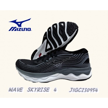 宏亮 MIZUNO 美津濃 男慢跑鞋 WAVE SKYRISE 4 J1GC230954