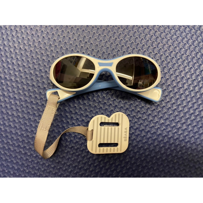 法國BEABA - 寶寶小孩太陽眼鏡 墨鏡-1-3M-藍