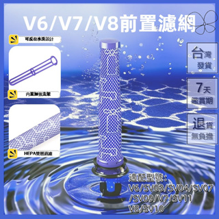 🔥台灣出貨🔥適用 dyson 戴森 吸塵器 濾網 v6 v7 v8 sv10 sv11 sv09 sv07 配件 濾芯