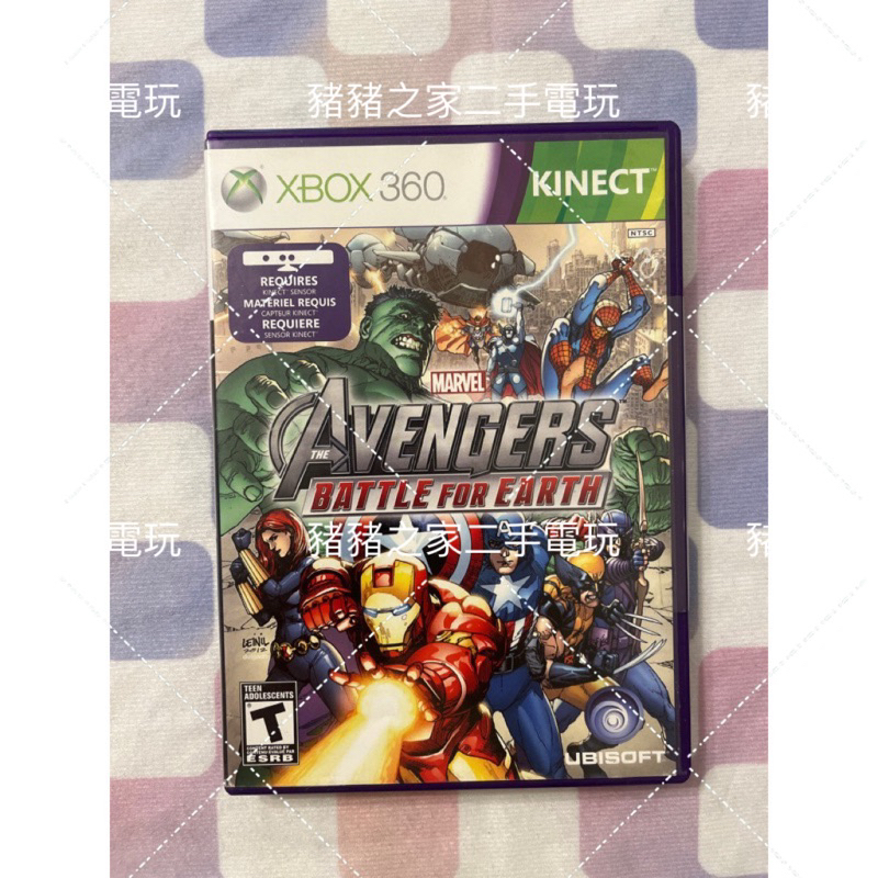 XBOX 360 復仇者聯盟 地球保衛戰 英文版 KINECT 體感 Marvel Avengers XBOX360