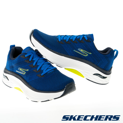 SKECHERS 男慢跑系列 GORUN MAX CUSHIONING ARCH FIT - 220338BLU