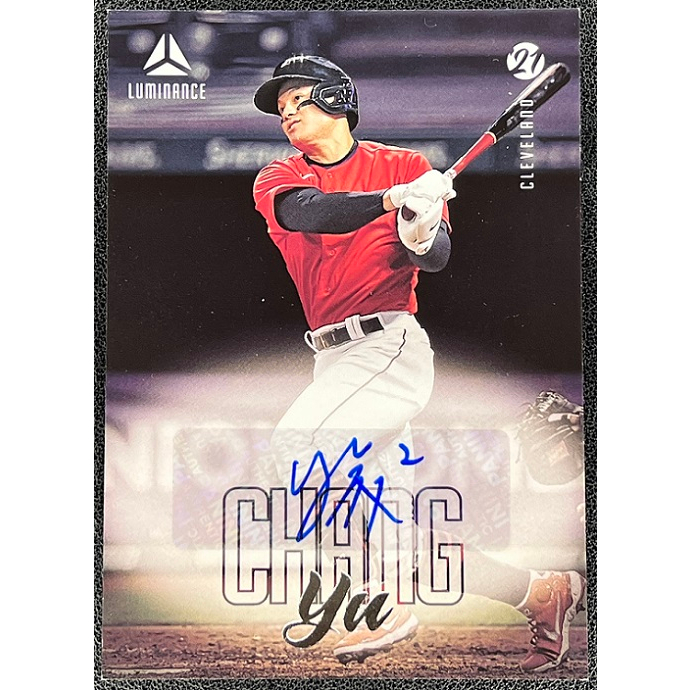 MLB 球員卡 張育成  2021 Chronicles Luminance Autographs 簽名 簽名卡