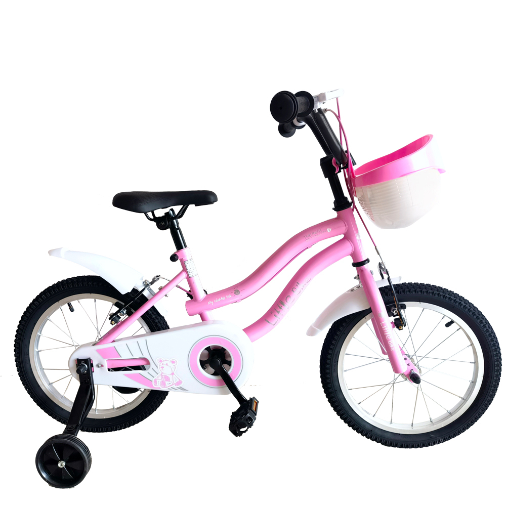 【H&amp;D】Little bike 16吋單速兒童腳踏車-女款 | 繽紛色系 前後擋泥板 | 90%組裝 車架一年保固