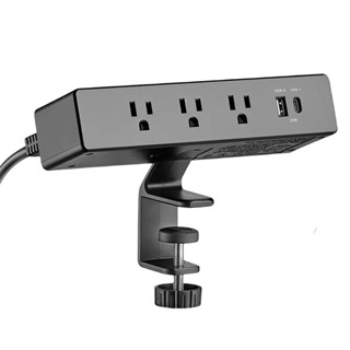 億嵐傢俱《瘋椅》FUNTE 桌上型延長線-5插2USB 電源延長線 美觀好整理 升降桌配件