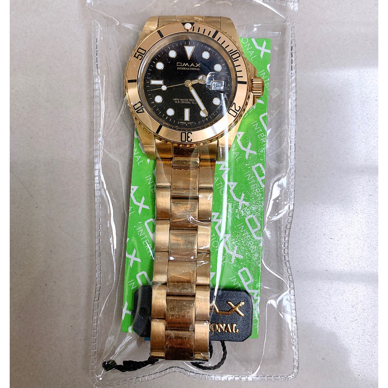 （奶粉爸爸）OMAX/歐馬仕/金水鬼造型（多款式）不鏽鋼製防水石英錶
