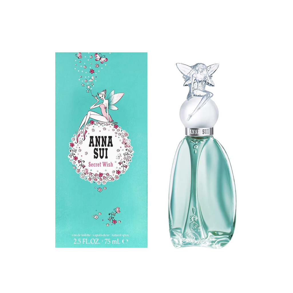 岡山戀香水~ANNA SUI 安娜蘇 Secret Wish 許願精靈女性淡香水75ml~優惠價:1490元