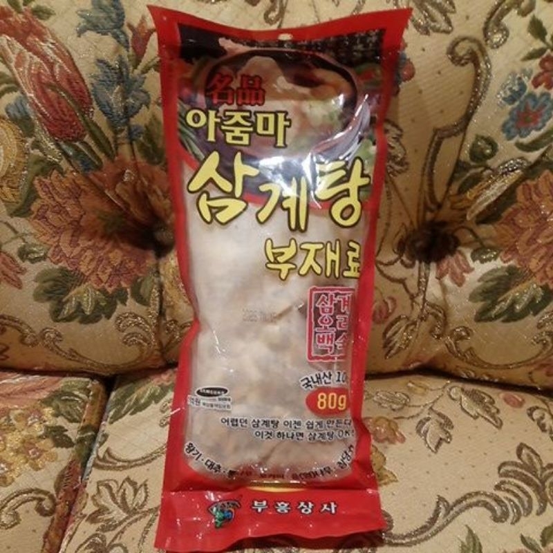 韓國人蔘雞湯 藥材材料包 人蔘雞藥材包 蔘雞湯 80g