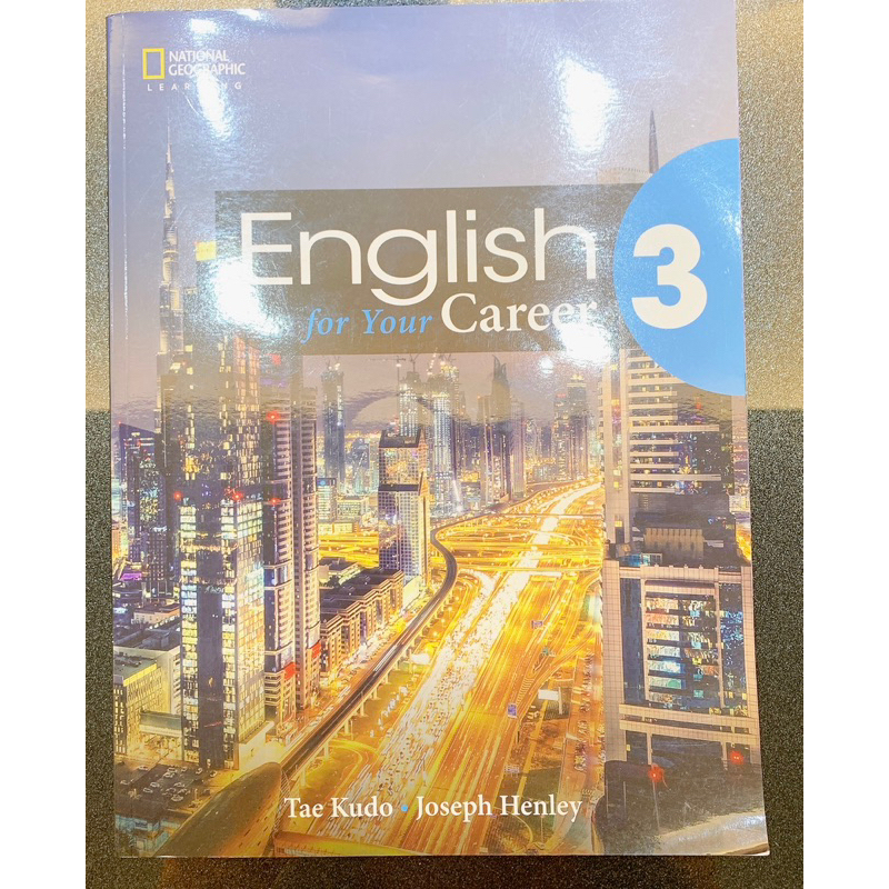 English for your career 3｜大學用教科書 ｜Tae Kudo, Joseph Henley｜二手