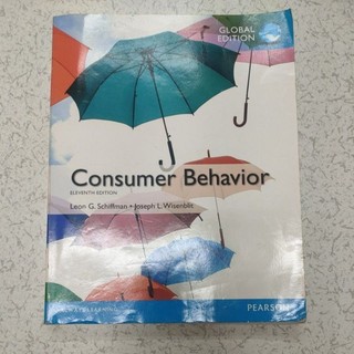 Consumer Behaviour 11e SCHIFFMAN PEARSON 9780273787136 八成新 M