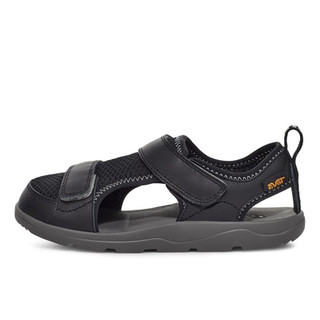 TEVA 童鞋 Hurricane Seekado 5 幼童 護趾運動涼鞋 黑色涼鞋TV1124130TBLK
