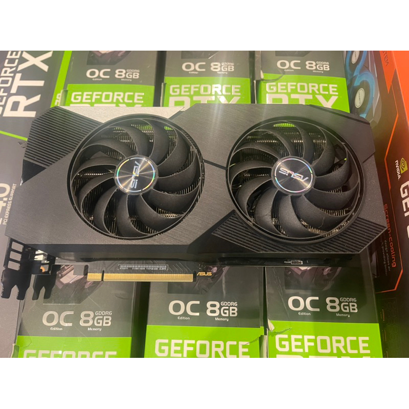 保內Asus dual rtx 3070 8g(完成盒裝）