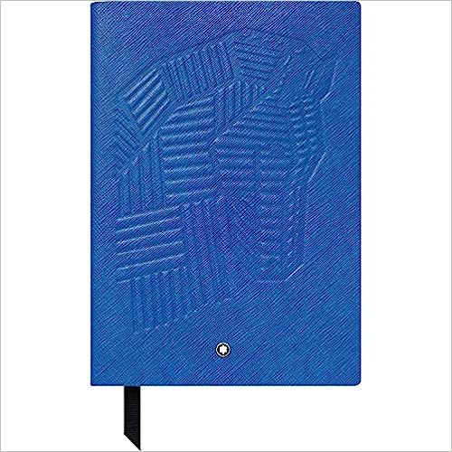 Montblanc 萬寶龍精美筆記本系列#146藍色線條筆記本