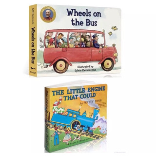 正版硬頁 Wheel on the bus/ The Little Engine That Could