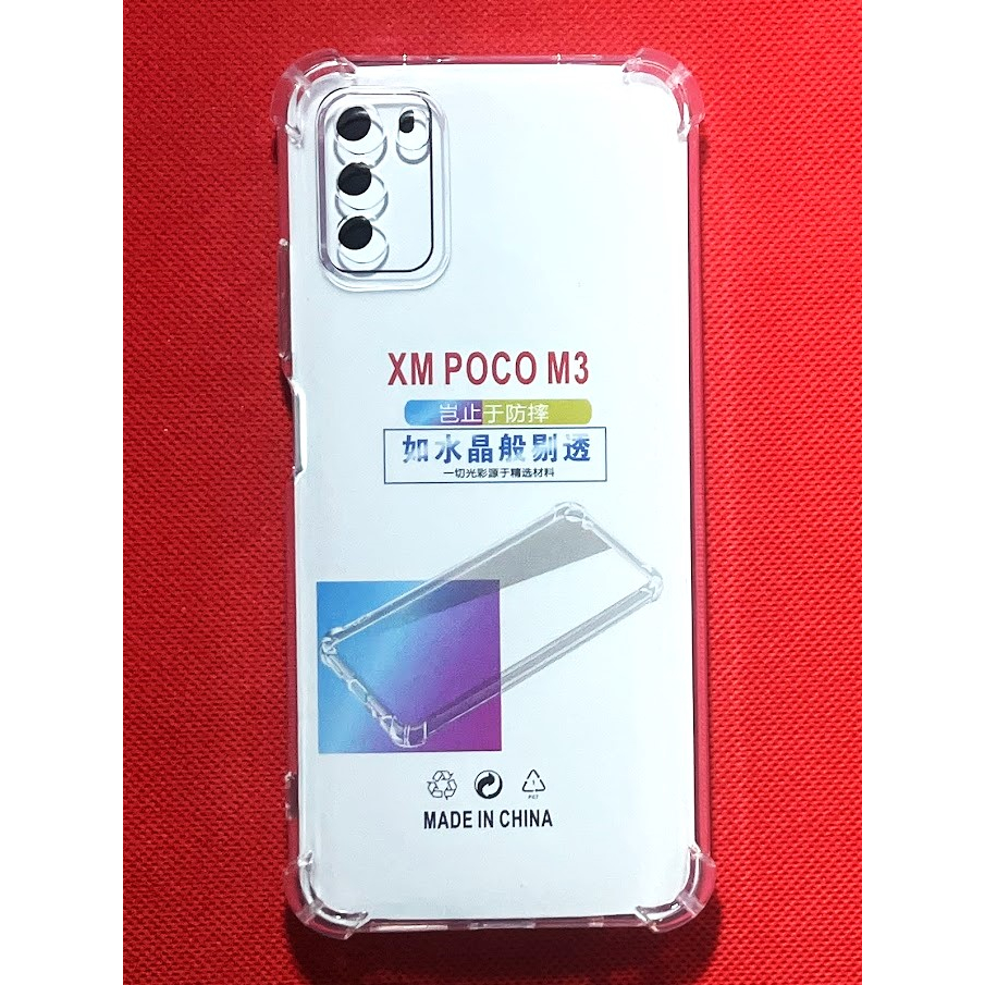 【手機寶貝】小米 POCO M3 四角防摔殼 透明 氣囊防摔殼 POCO M3 保護套 手機殼