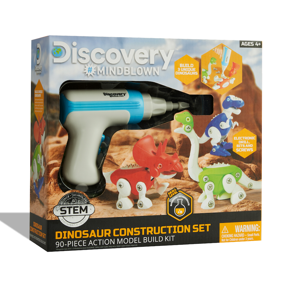 Discovery 小小工程師恐龍模型套組 4894088062748