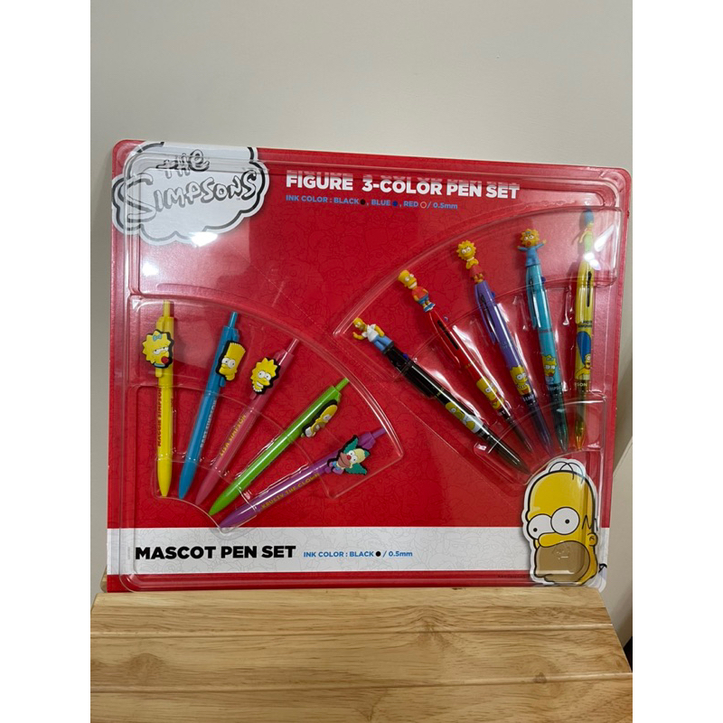 Costco辛普森家族造型筆分售，詳見描述