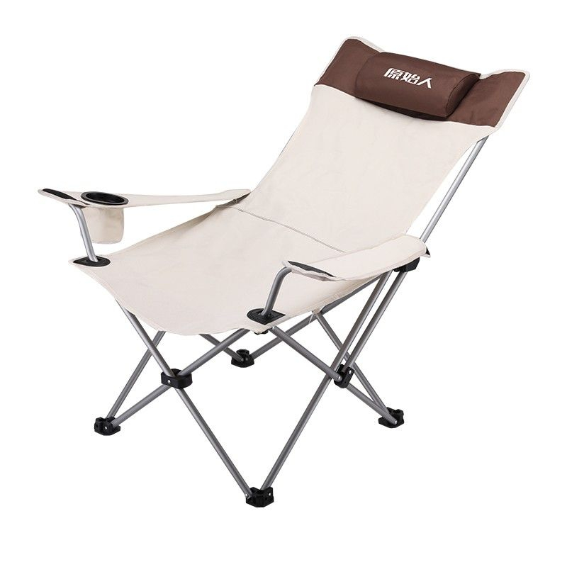 YAON雅居 戶外折疊躺椅 便攜式超輕釣魚椅子 沙灘露營椅 靠背小凳子