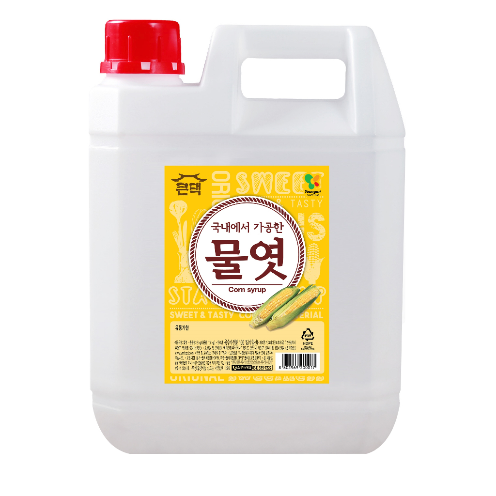 LENTO SHOP - 韓國 永味 영미 玉米糖漿 麥芽糖 물엿 Corn syrup 8.7公斤桶裝