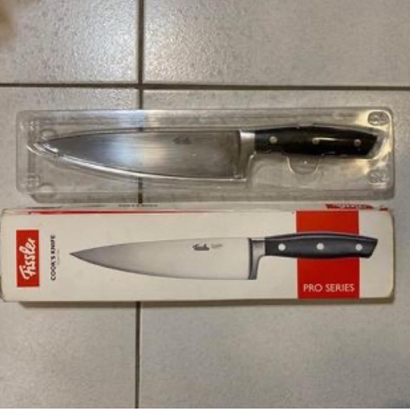 (二手9成新）Fissler 廚師刀/菜刀/料理刀（19.2公分）