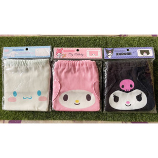 現貨 日本商品 Sanrio 三麗鷗 日本限定 酷洛米 美樂蒂 大耳狗 立體 束口袋 束口收納袋 縮口便當袋 便當袋