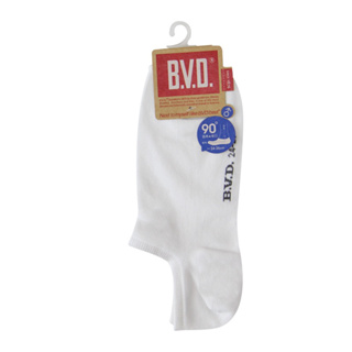 BVD 白色船型襪/直角襪/低口襪 加大款(26-28cm)