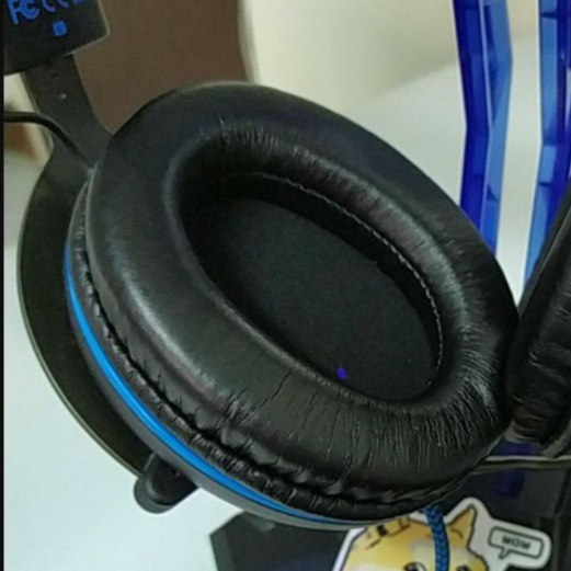通用橢圓形  通用型耳機套 耳套  替換耳罩 可用於 賽德斯 Sades R12