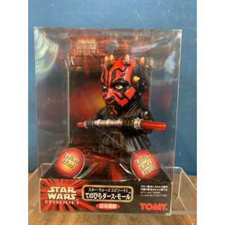 TOMY 星際大戰 STAR WARS 達斯魔 聲光公仔(未測試電子功能)