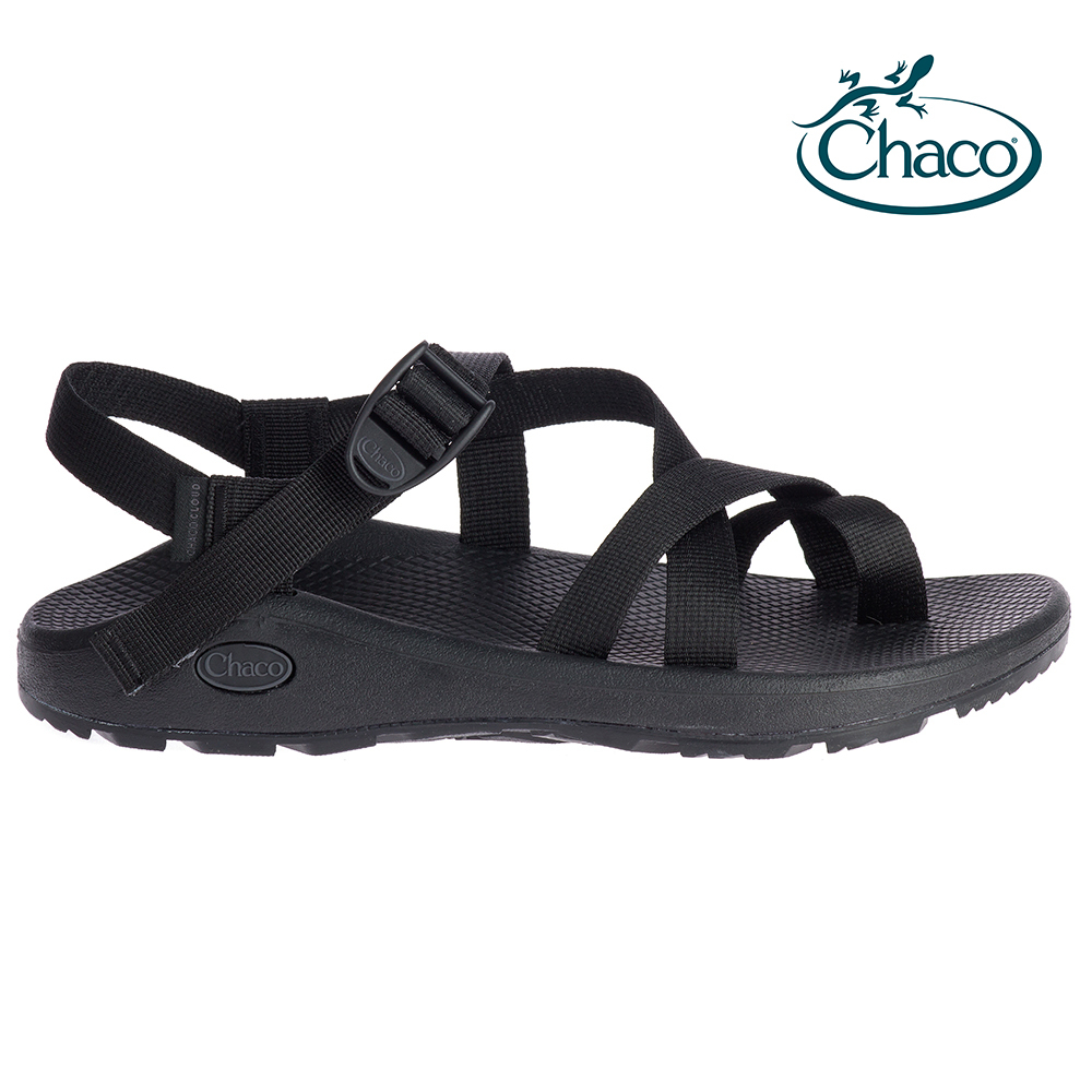 Chaco 男 Z/CLOUD 2 越野舒壓運動涼鞋 夾腳款 / 實體黑 / CH-ZLM02H407