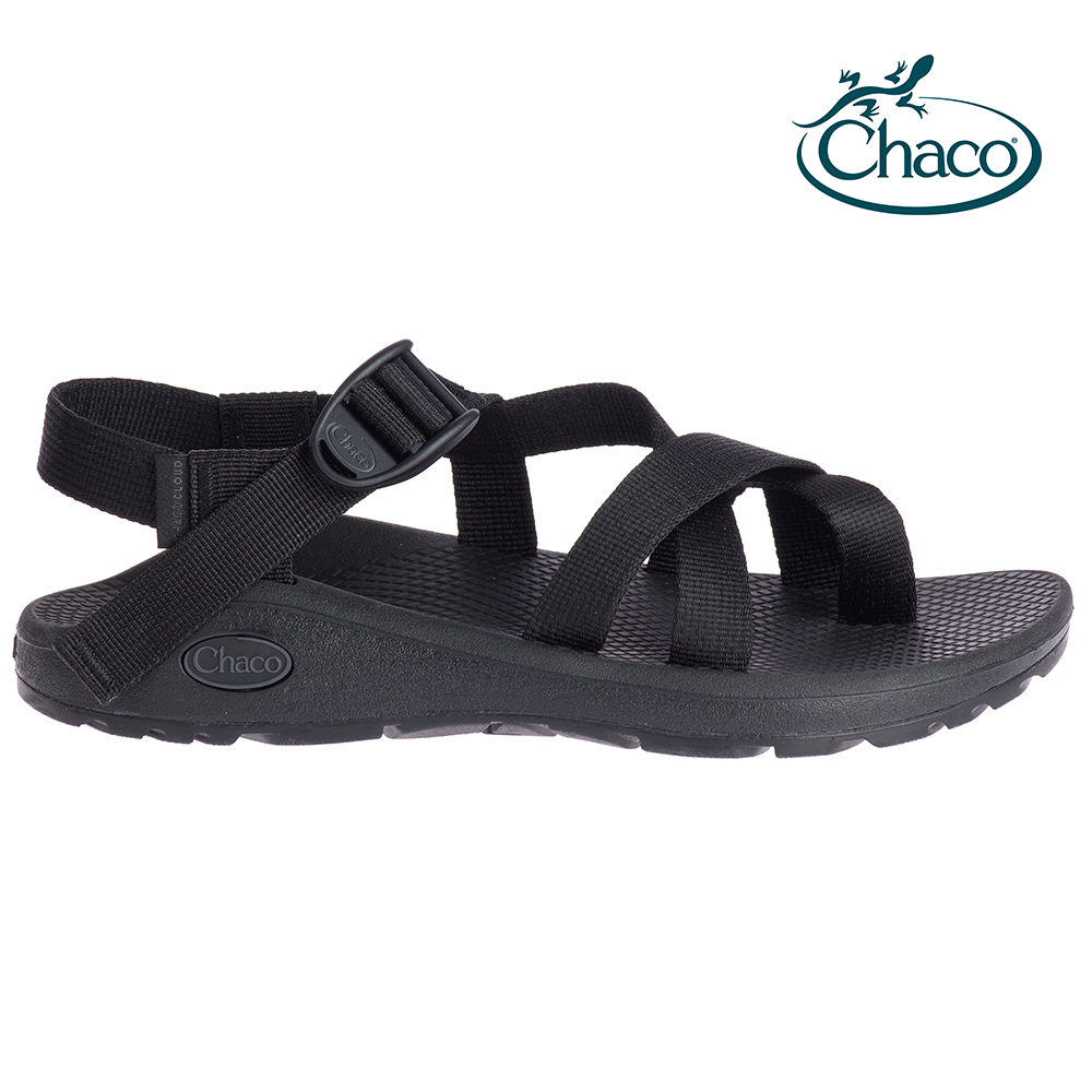 Chaco 女 Z/CLOUD 2 越野舒壓運動涼鞋 夾腳款 / 黑 / CH-ZLW02H405