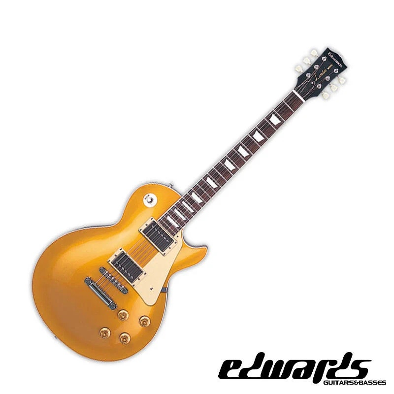 【又昇樂器】日廠 ESP Edwards E-LP-125SD Gold Top 雙雙 電吉他