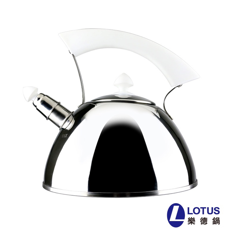 LOTUS 樂德】白武士燒水壺 2.5L whistling kettle