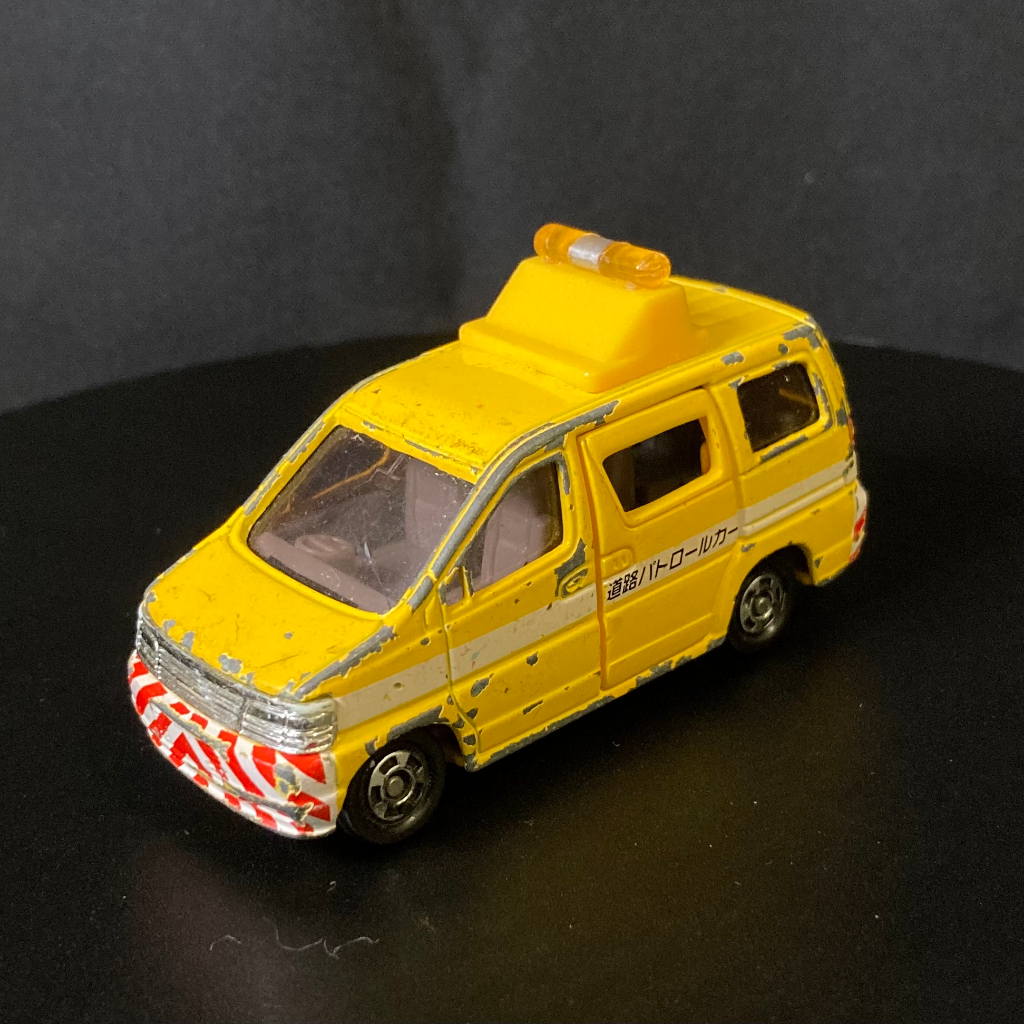 Tomica 多美 Nissan 日產 Elgrand 道路公團 巡邏車 工程車 作業車 0527T025