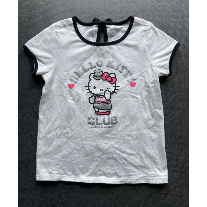 童裝 hello kitty短袖t恤 130公分 夏季 女童