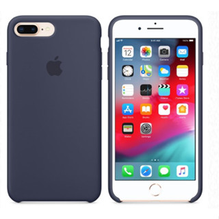 IPHONE8 IPHONE7原廠矽膠保護殼矽膠保護套-黑色/紅色