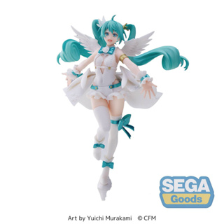 SEGA SPM 初音未來 MIKU 15th 15周年紀念 景品 代理版 豬帽子模型玩具