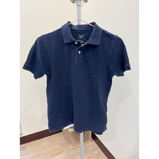 GAP 男童深藍POLO衫 M(8)約130/140公分