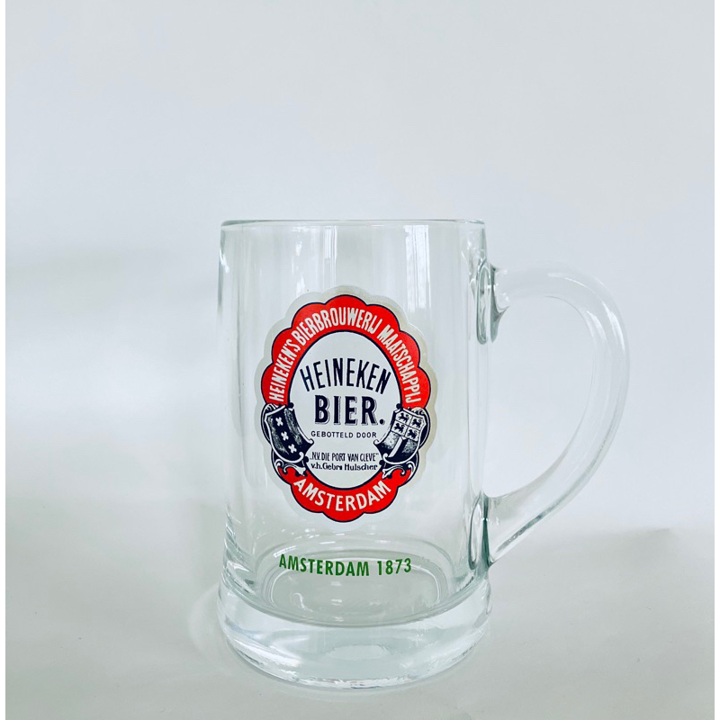 Heineken 海尼根 140週年 經典在握 超厚實啤酒🍻杯