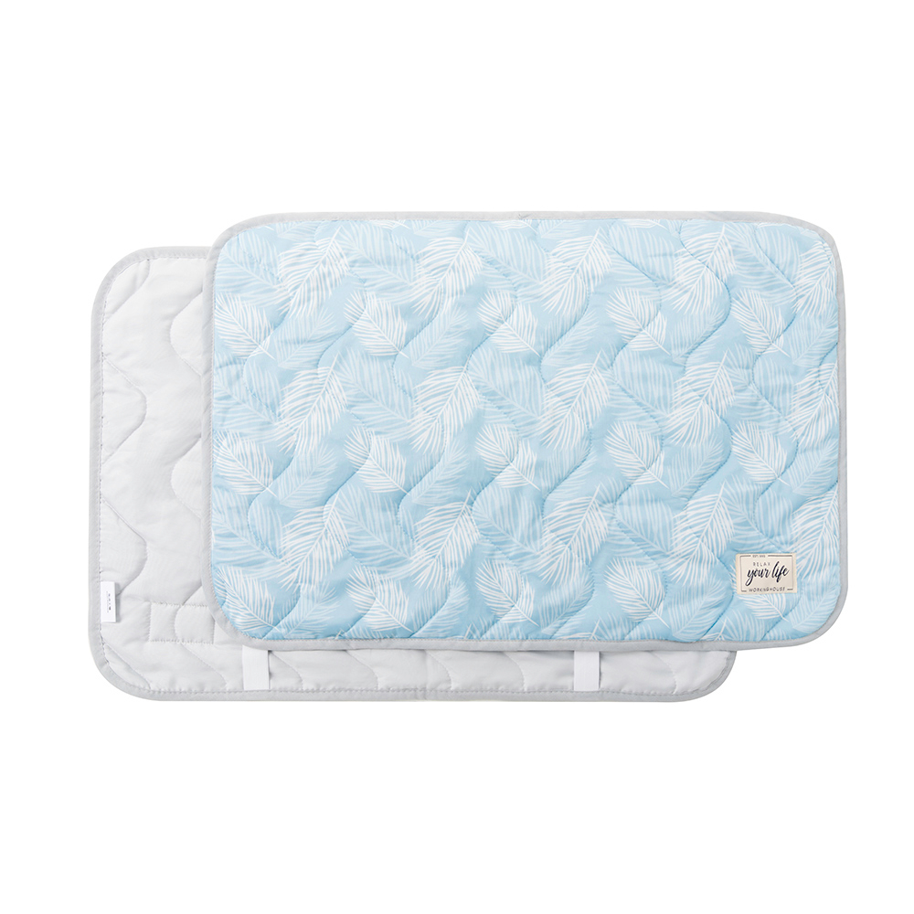 【生活工場】湖光樹影Q-MAX涼感枕頭墊2入組 枕頭墊 涼感 親膚
