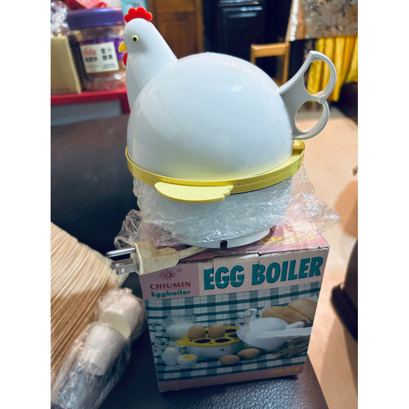 公雞造型煮蛋器 水煮蛋 蒸蛋 健康 減肥 全新