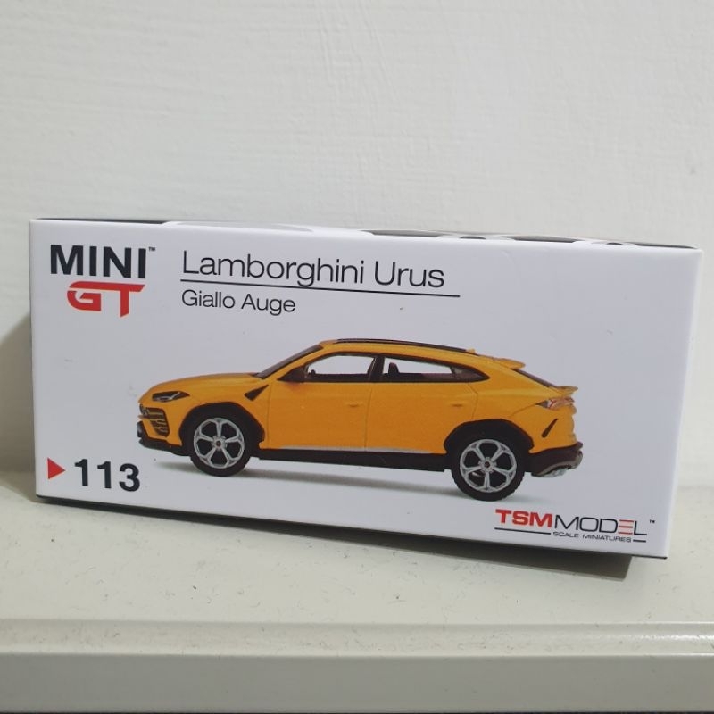 MINI GT Lamborghini Urus Giallo Auge 1/64 藍寶堅尼 黃色