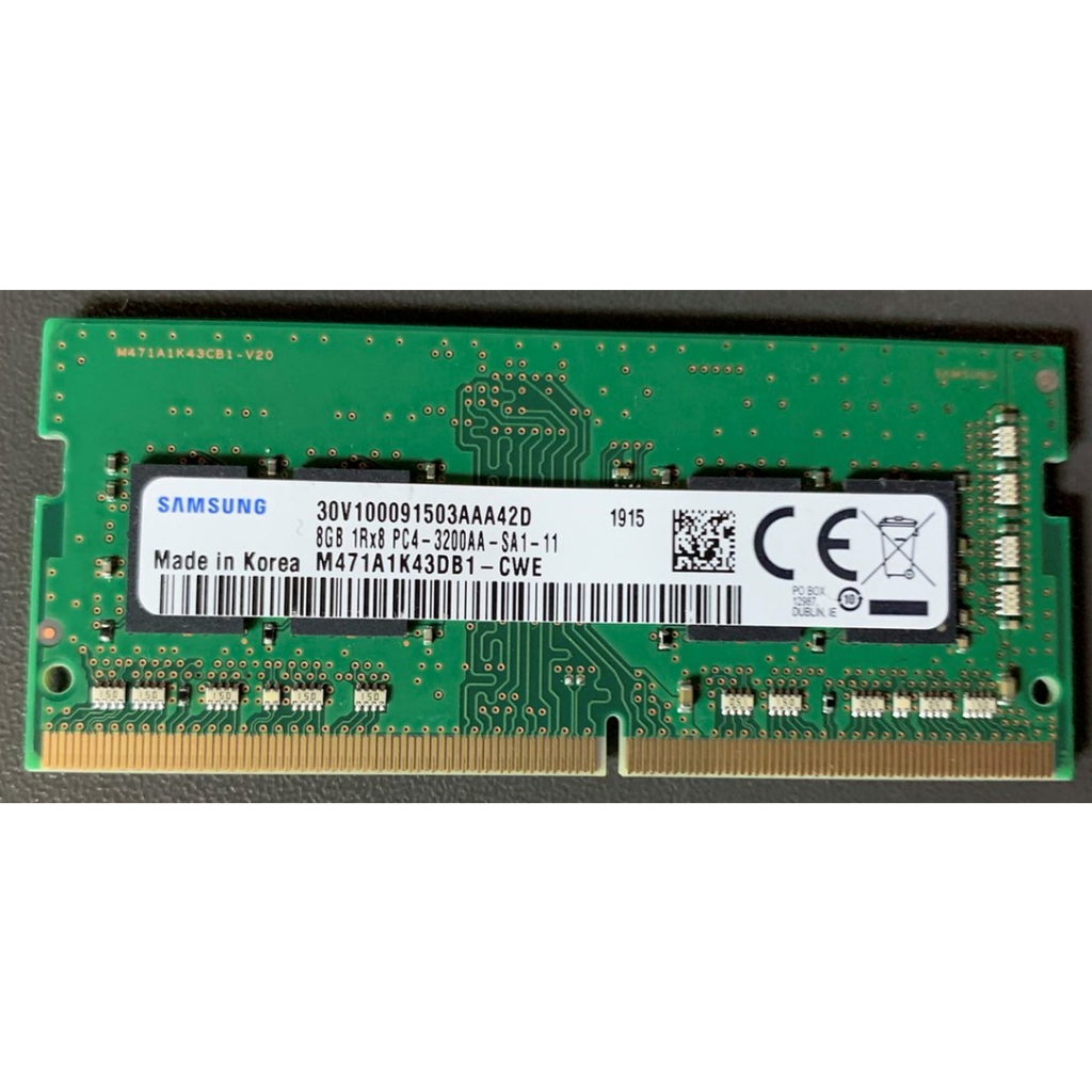 SAMSUNG/SKhynix DDR4 8G/16G 筆記型記憶體 拆機良品