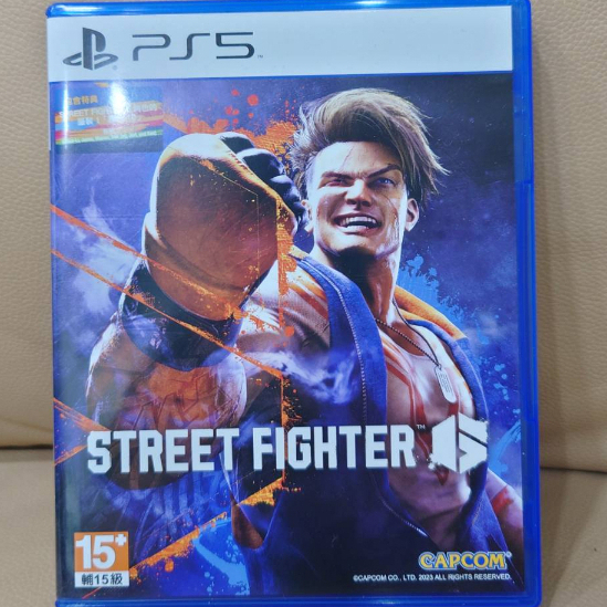 PS5 快打旋風6 二手含特典 Street Fighter 6 SF6 中文